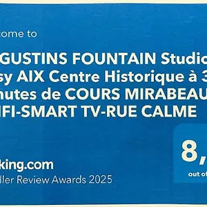 Apartment Augustins Fountain Studio: Cozy Historic Aix Center Retreat, Aix-en-Provence